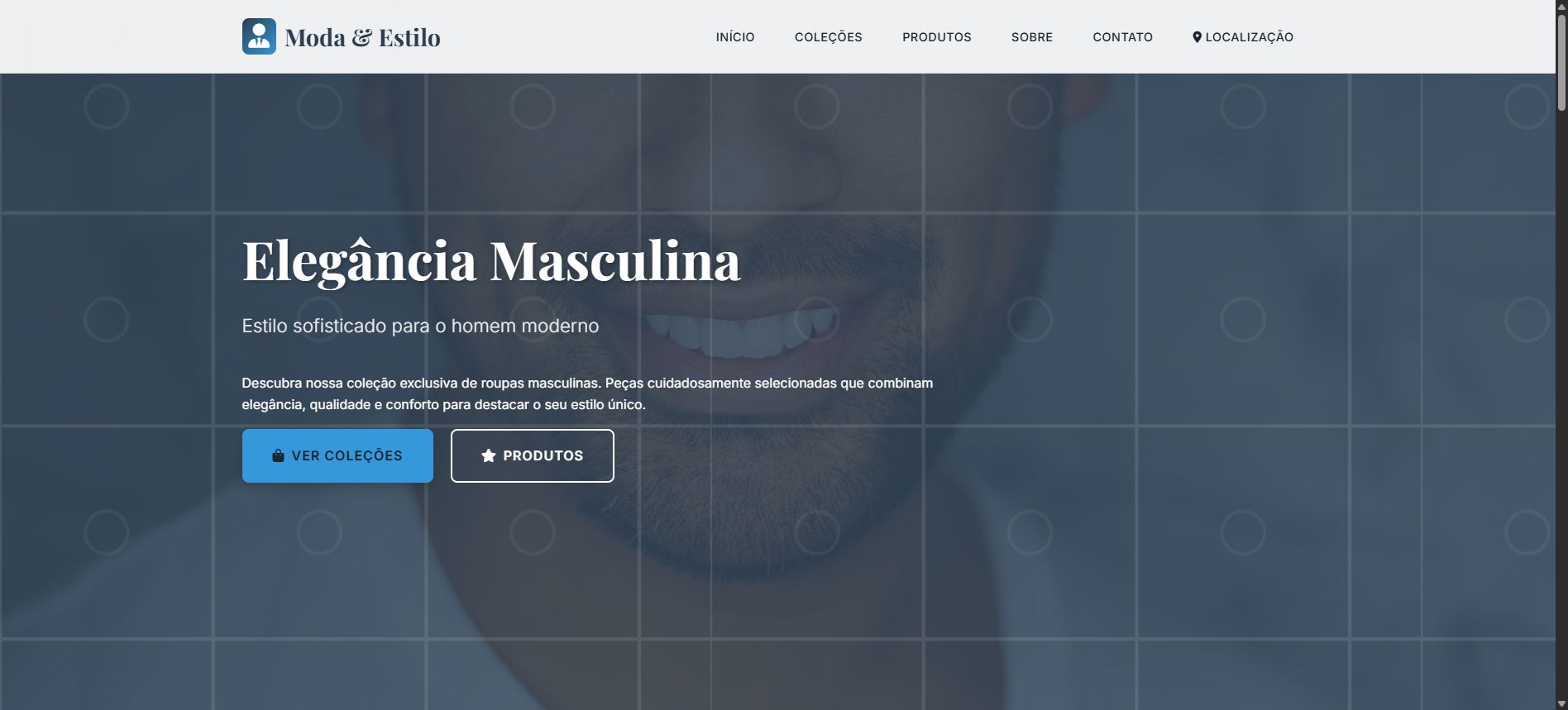 Preview do template Boutique Fashion