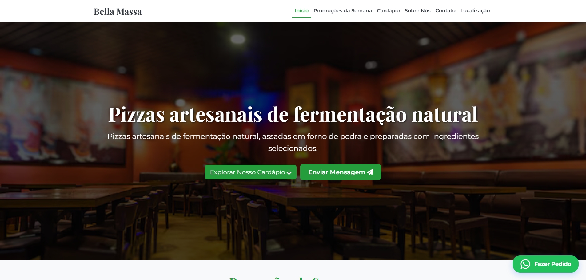 Preview da variação Pizzaria